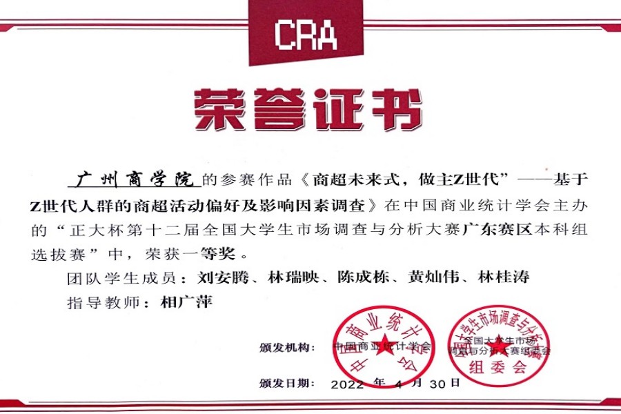 公司学子在“正大杯”第十二届全国老员工市场调查与分析大赛中喜获佳绩_副本.jpg