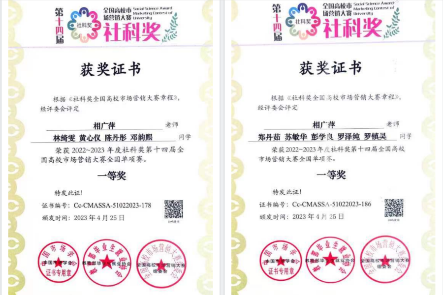公司学子在社科奖第十四届全国高校市场营销大赛全国单项赛中喜获佳绩.png